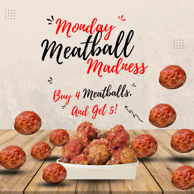 Monday Meatball Madness.