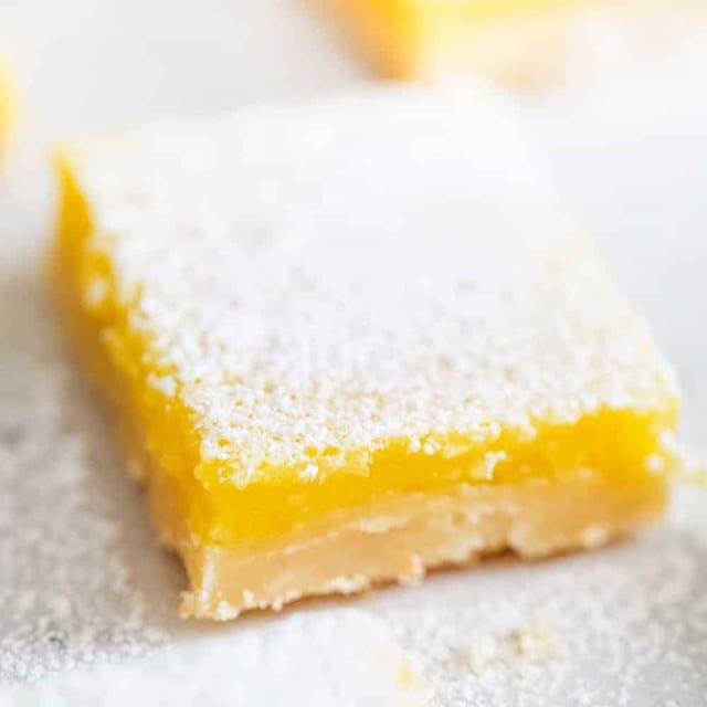 Lemon Bars.