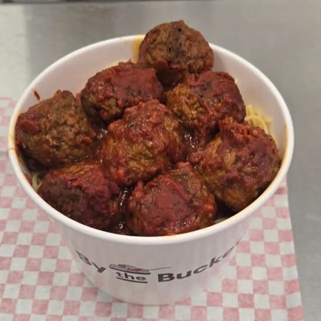 A Bucket of Meatballs.